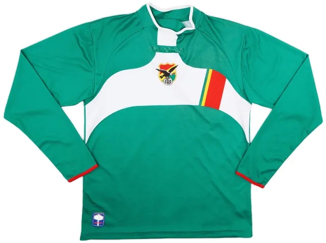 2006-08 Bolivia Home L/S Shirt - 5/10 - (M)