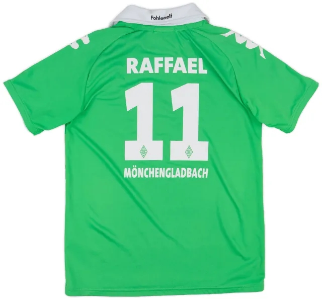 Kappa 2013-14 Borussia Monchengladbach Away Shirt Raffael #11 - 7/10 - (XL.Boys)