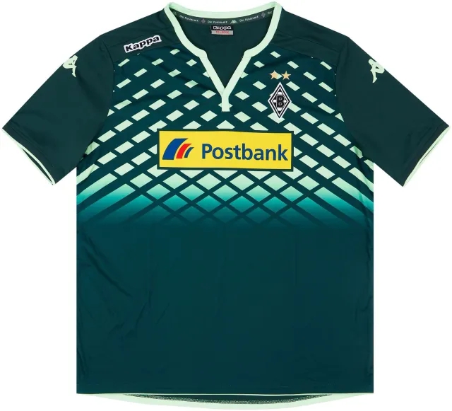 Kappa 2015-16 Borussia Monchengladbach Away Shirt - 8/10 - (XXL)