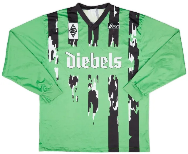 Asics 1994-95 Borussia Monchengladbach Away L/S Shirt - 8/10 - (XL)