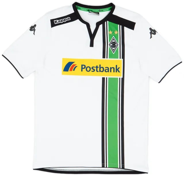 Kappa 2015-16 Borussia Monchengladbach Home Shirt - 9/10 - (M)