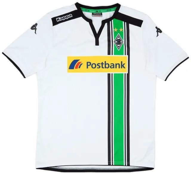 Kappa 2015-16 Borussia Monchengladbach Home Shirt - 8/10 - (L)