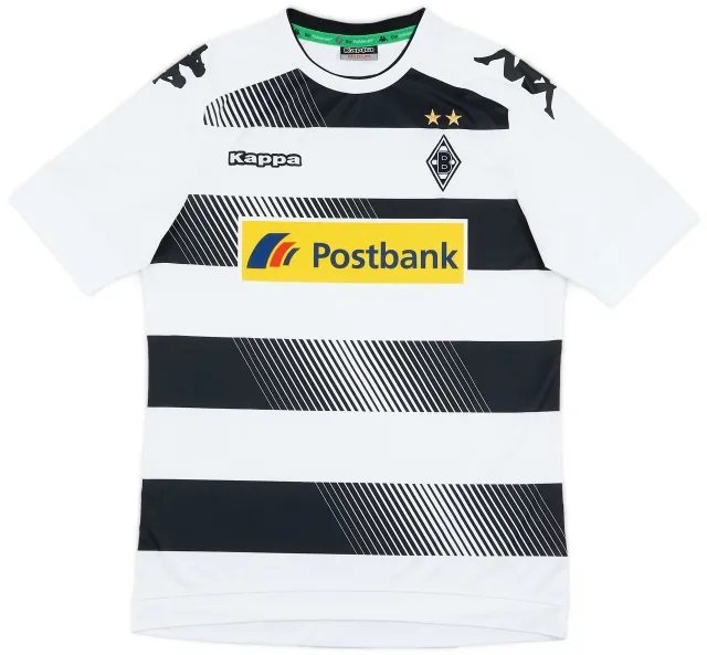 Kappa 2016-17 Borussia Monchengladbach Home Shirt - 9/10 - (M)