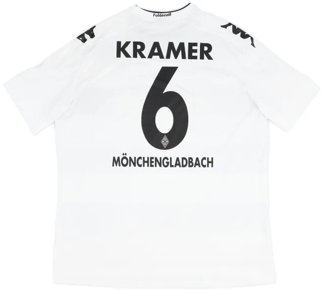 Kappa 2016-17 Borussia Monchengladbach Home Shirt Kramer #6 - 5/10 - (3XL)