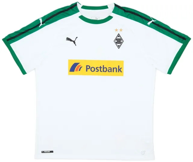 Puma 2018-19 Borussia Monchengladbach Home Shirt - 8/10 - (XL)