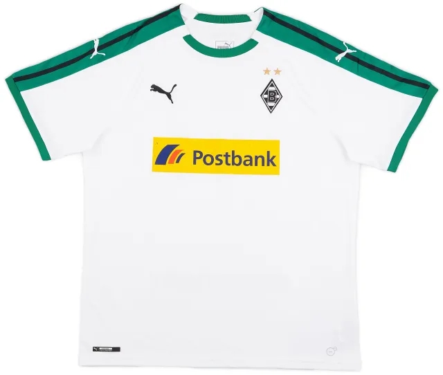 Puma 2018-19 Borussia Monchengladbach Home Shirt - 9/10 - (XL)