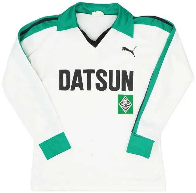 Puma 1981-82 Borussia Monchengladbach Home L/S Shirt - 6/10 - (XS)