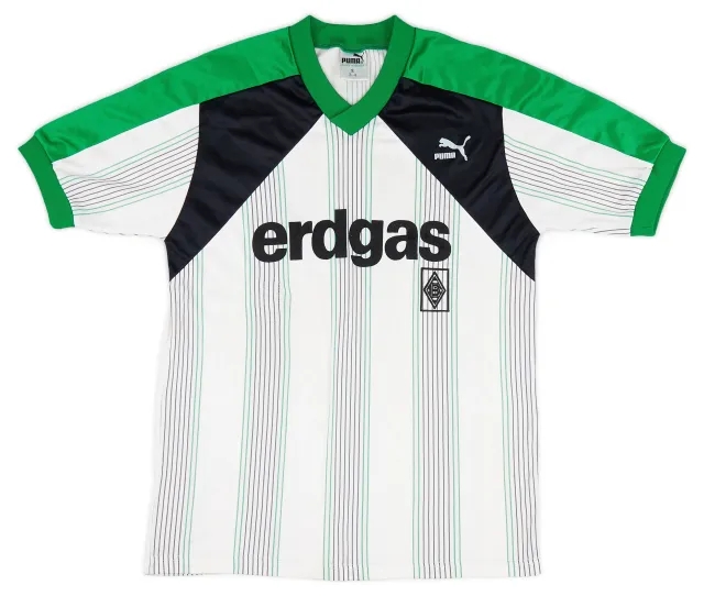 Puma 1987-89 Borussia Monchengladbach Home Shirt - 6/10 - (S)