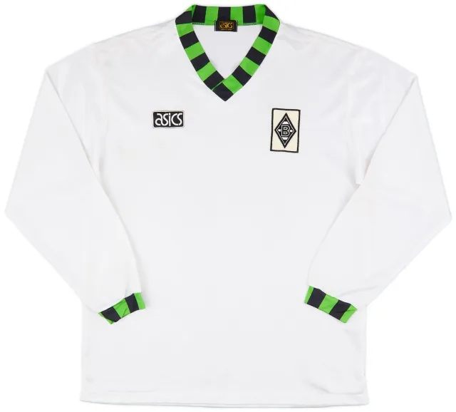 Asics 1992-94 Borussia Monchengladbach Home L/S Shirt - 8/10 - (L)