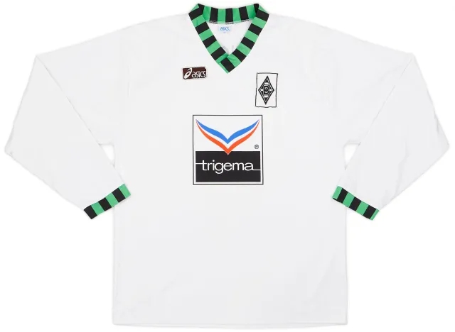 Asics 1992-94 Borussia Monchengladbach Home L/S Shirt - 7/10 - (XL)