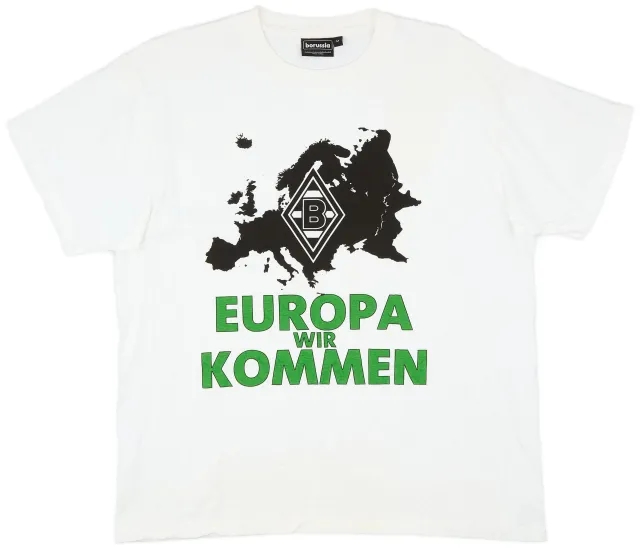 T-Shirts 2019-20 Borussia Monchengladbach Graphic Tee - 9/10 - (M)