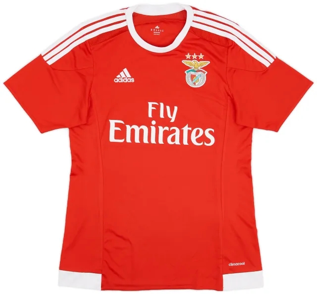 adidas 2015-16 Benfica Home Shirt - 8/10 - (XS)