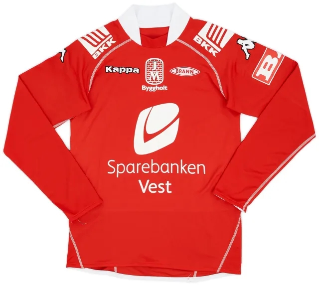 Kappa 2009 Brann Home L/S Shirt - 8/10 - (S)