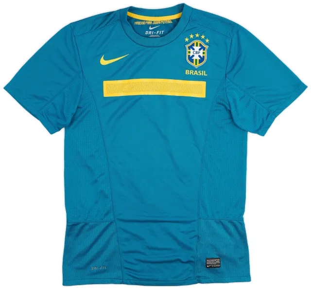 Nike 2011 Brazil Away Shirt - 9/10 - (S)