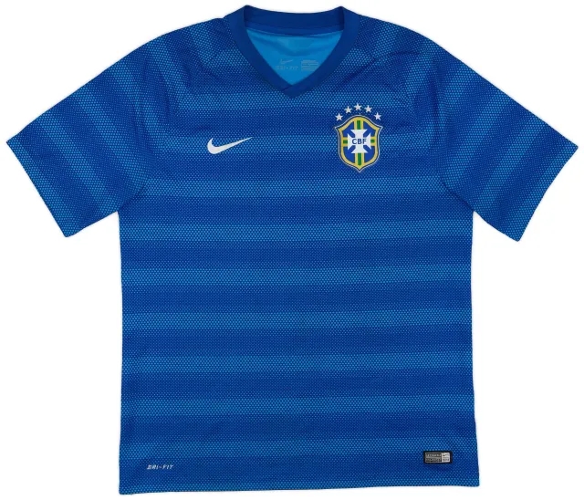 Nike 2014-15 Brazil Away Shirt - 8/10 - (L)