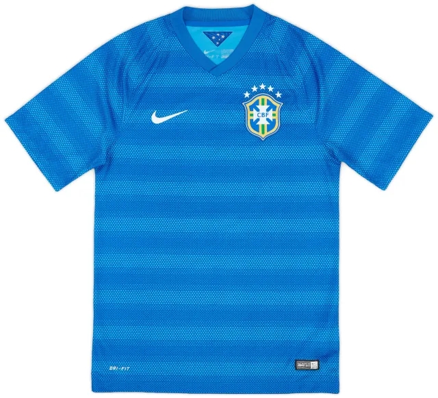 Nike 2014-15 Brazil Away Shirt - 8/10 - (S)