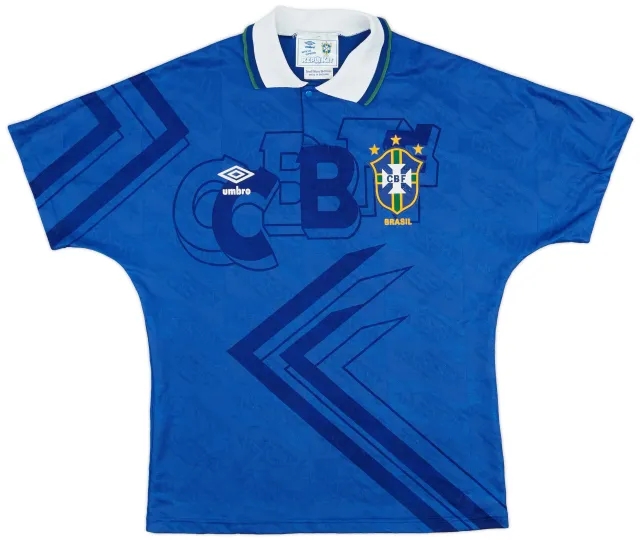 Umbro 1991-93 Brazil Away Shirt - 7/10 - (S)