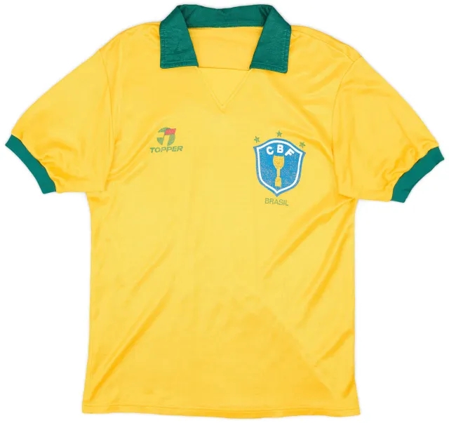 1990 Brazil Home Shirt - 6/10 - (M)