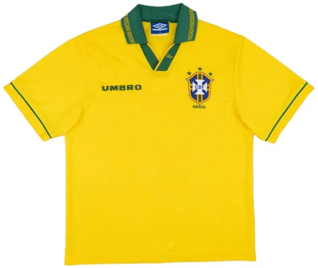 Umbro 1991-93 Brazil Home Shirt - 5/10 - (M)