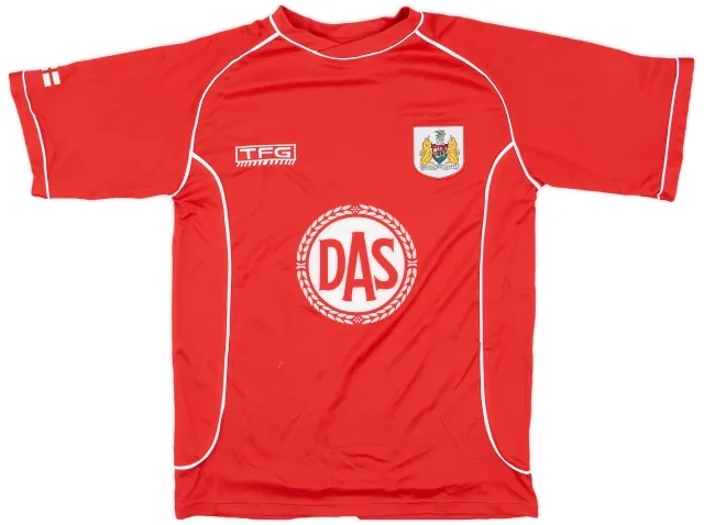 2002-03 Bristol City Home Shirt - 8/10 - (Y)