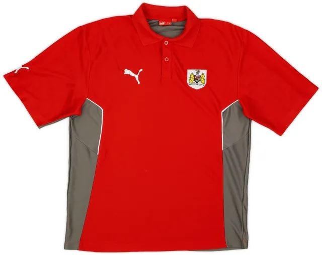 2009-10 Bristol City Puma Polo Shirt - 10/10 - (L)