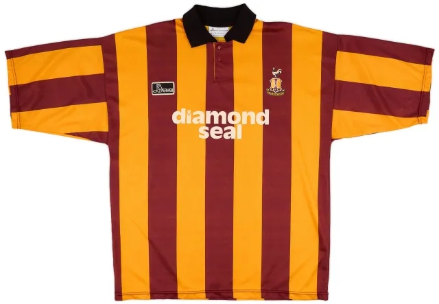 1996-97 Bradford Home Shirt - 8/10 - (XL)