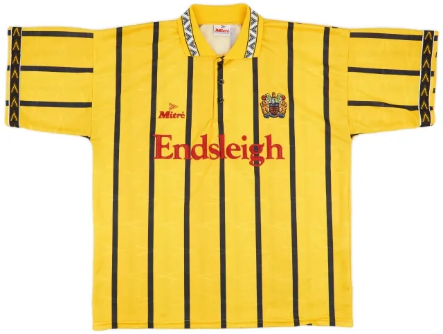 1993-95 Burnley Away Shirt - 6/10 - (XL)