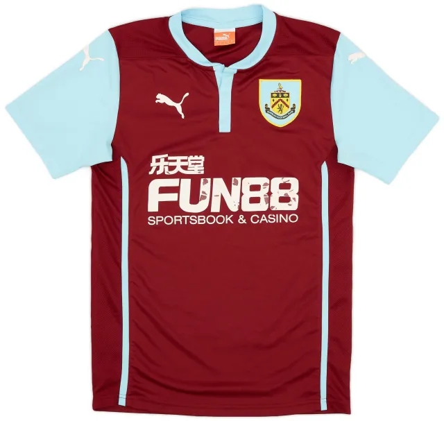 Puma 2014-15 Burnley Home Shirt - 5/10 - (S)