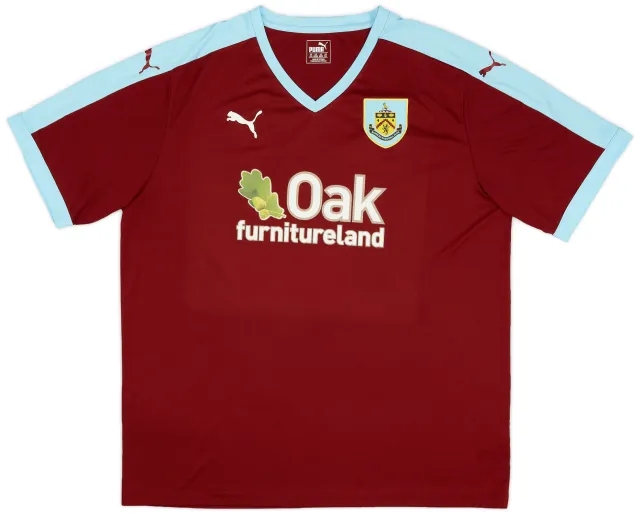 Puma 2015-16 Burnley Home Shirt - 8/10 - (XXL)