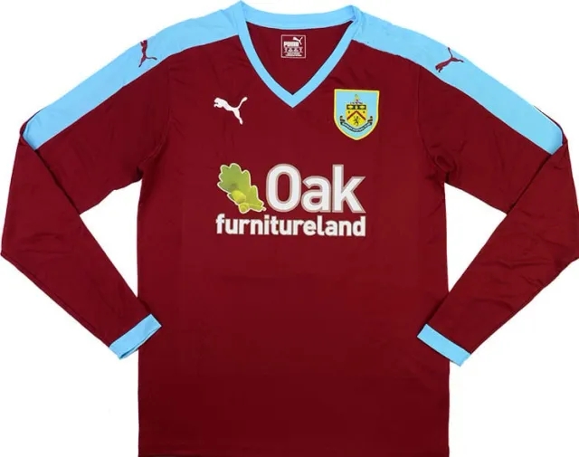 Puma 2015-16 Burnley Home L/S Shirt - 6/10 - (S)