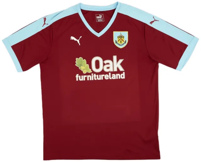 Puma 2015-16 Burnley Home Shirt - 7/10 - (XL)