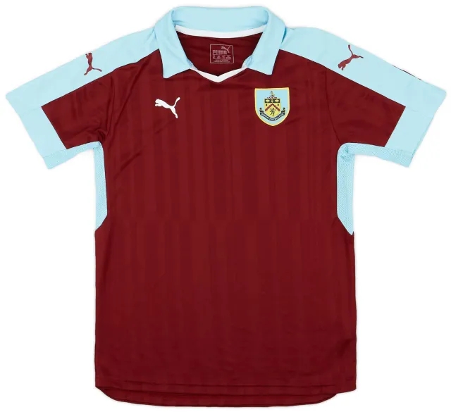 Puma 2016-17 Burnley Home Shirt - 9/10 - (XL.Boys)