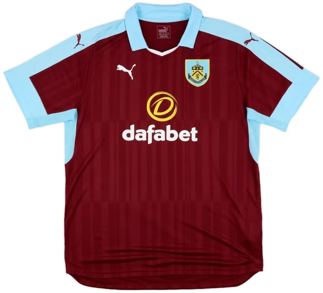 Puma 2016-17 Burnley Home Shirt - 8/10 - (XL)