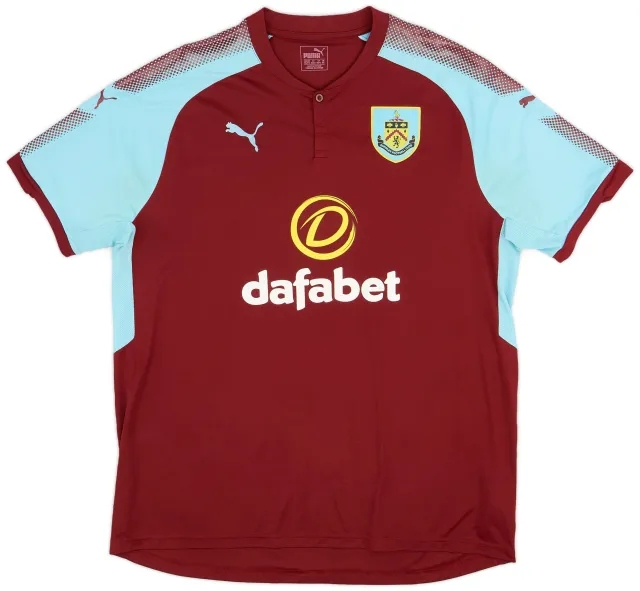 Puma 2017-18 Burnley Home Shirt - 9/10 - (XXL)