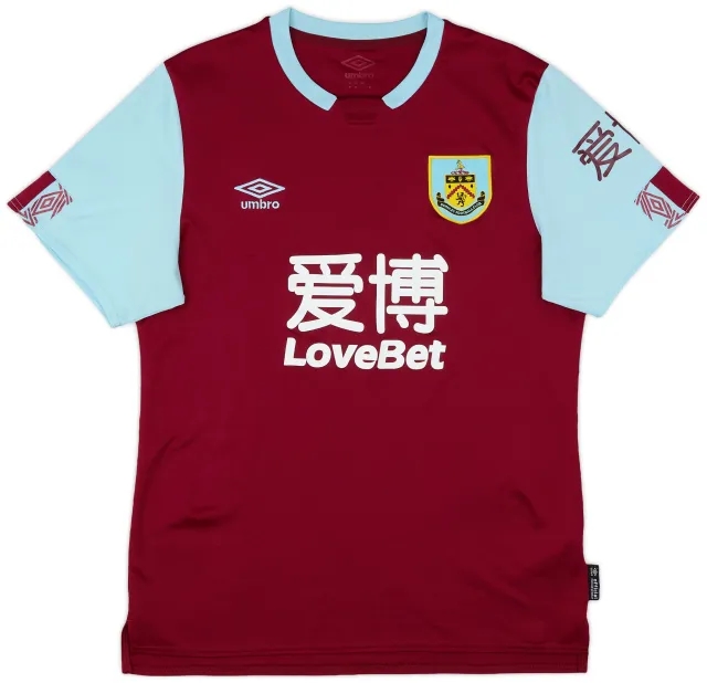 Umbro 2019-20 Burnley Home Shirt - 7/10 - (M)