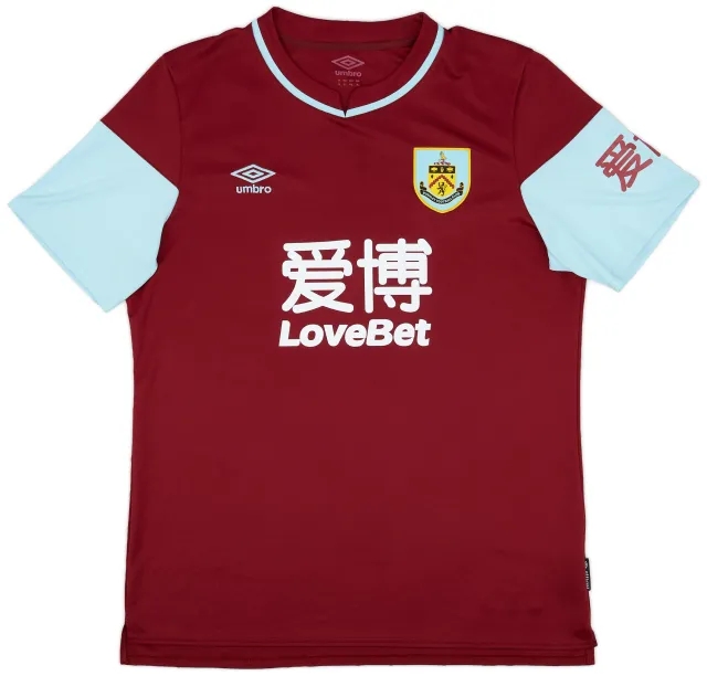 Umbro 2020-21 Burnley Home Shirt - 10/10 - (XL)
