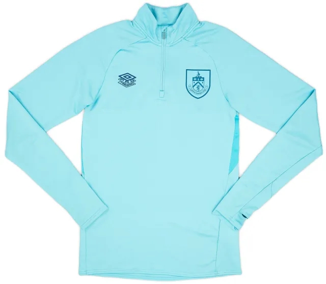 2019-20 Burnley Umbro 1/4 Zip Drill Top - 7/10 - (S)