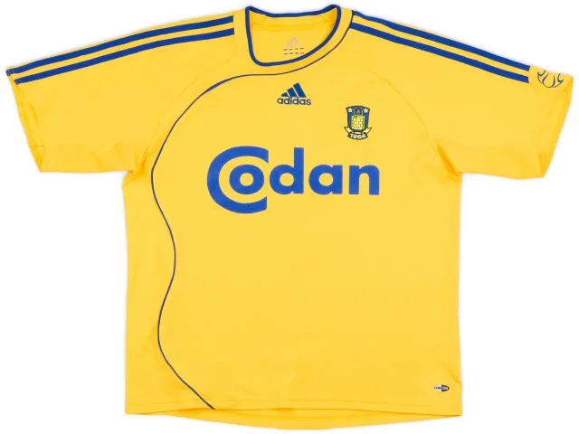 adidas 2006-07 Brondby Home Shirt - 8/10 - (XL.Boys)