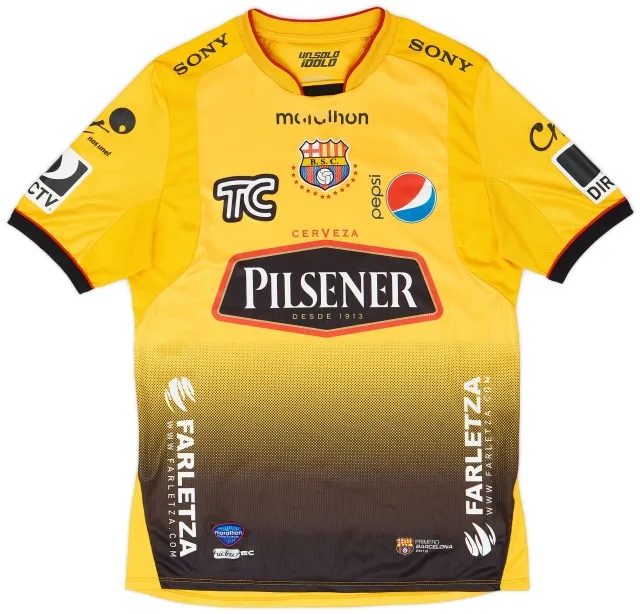 2013-14 Barcelona SC Home Shirt - 4/10 - (M)