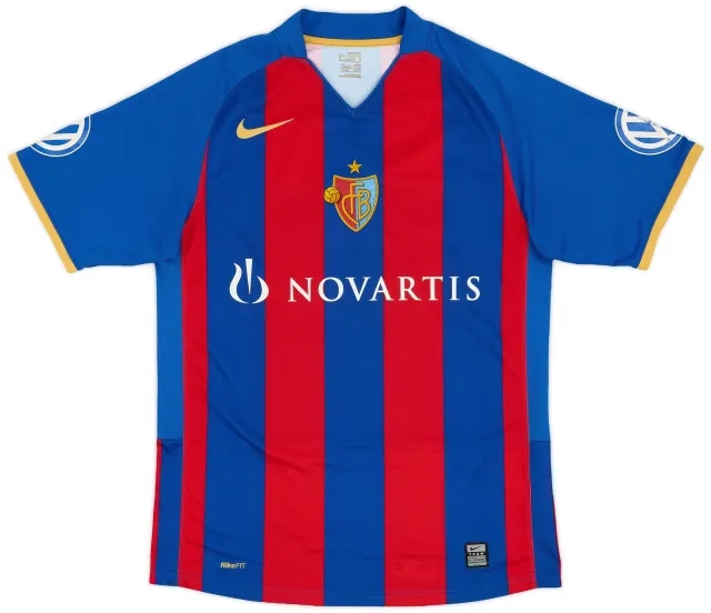 Nike 2008-09 FC Basel Home Shirt - 6/10 - (S)