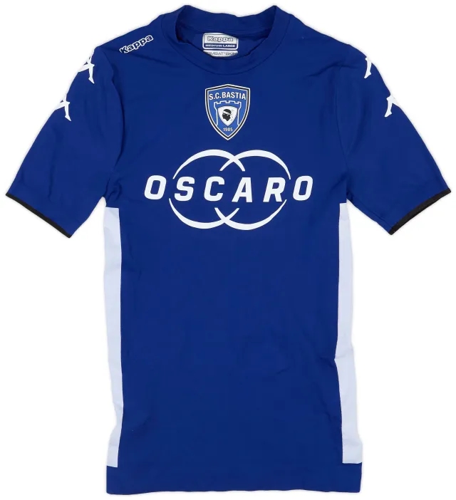 Kappa 2017-19 Bastia Authentic Home Shirt - 9/10 - (M/L)