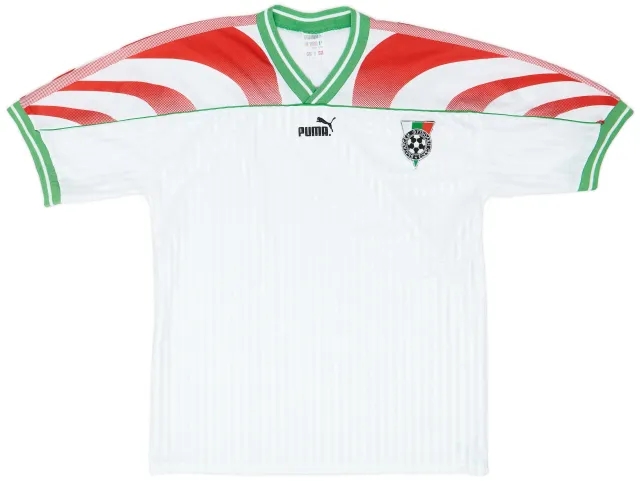 Puma 1995-96 Bulgaria Home Shirt - 9/10 - (L)