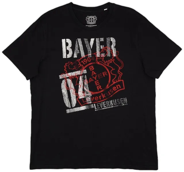 T-Shirts 2010s Bayern Leverkusen Graphic Tee - 9/10 - (XXL)