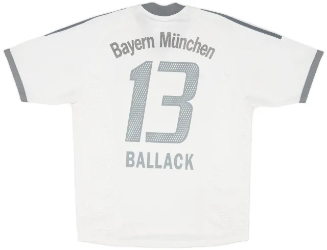 adidas 2002-03 Bayern Munich Away Shirt Ballack #13 - 7/10 - (M)