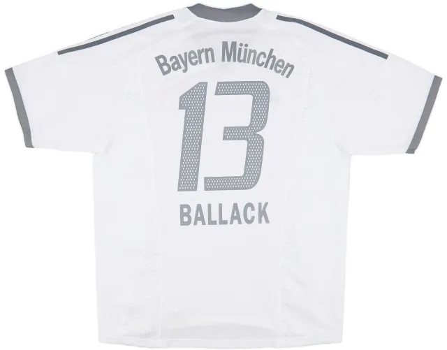 adidas 2002-03 Bayern Munich Away Shirt Ballack #13 - 9/10 - (L)