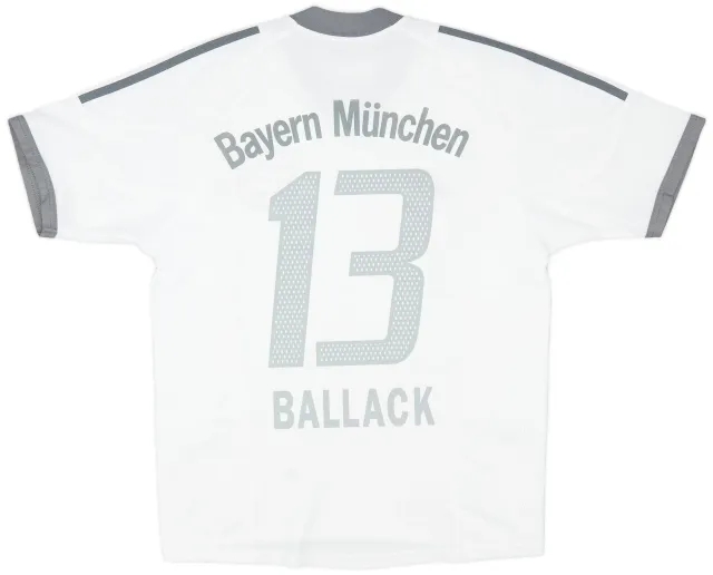 adidas 2002-03 Bayern Munich Away Shirt Ballack #13 - 8/10 - (S)