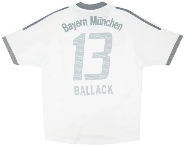 adidas 2002-03 Bayern Munich Away Shirt Ballack #13 - 6/10 - (M)