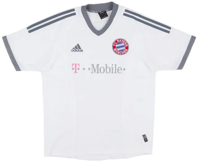 adidas 2002-03 Bayern Munich Away Shirt - 7/10 - (L.Boys)