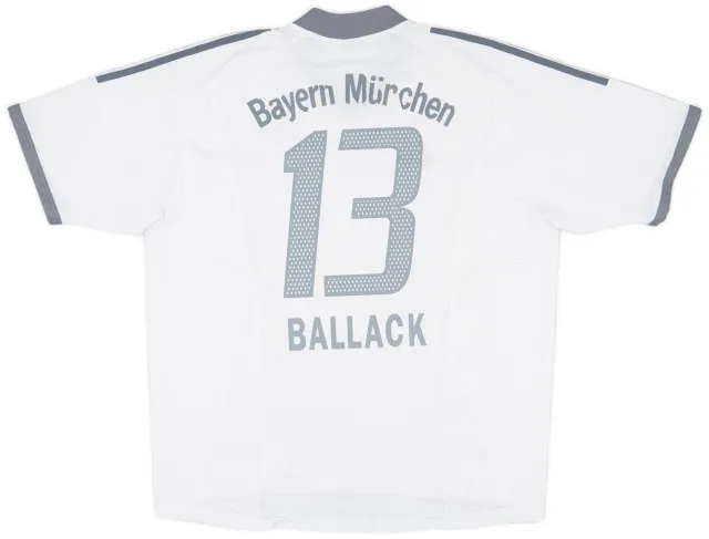 adidas 2002-03 Bayern Munich Away Shirt Ballack #13 - 5/10 - (XL)