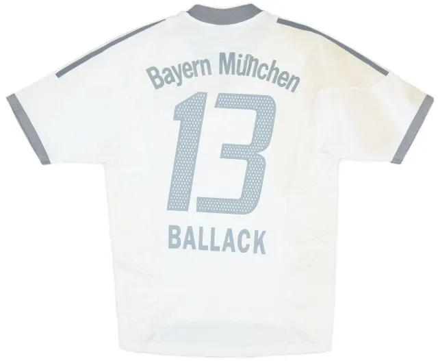 adidas 2002-03 Bayern Munich Away Shirt Ballack #13 - 5/10 - (S)